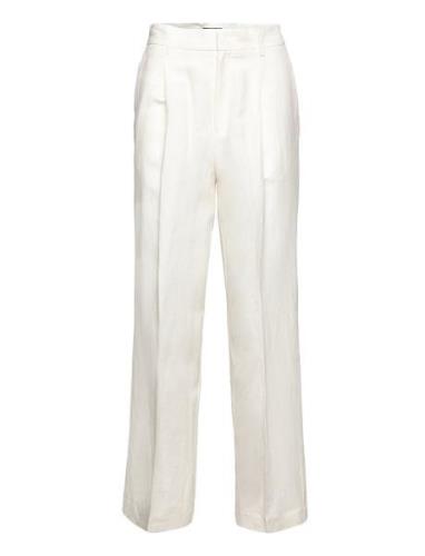 Trousers Janina Solid Lindex White