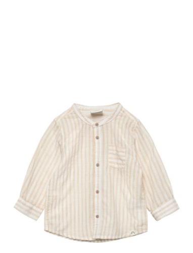 Shirt Woven Cotton Lindex Beige