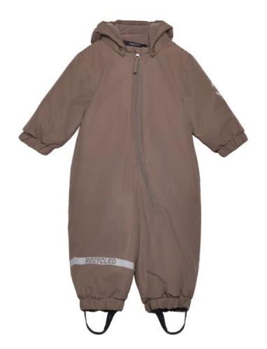 Snow Suit Solid Mikk-line Brown