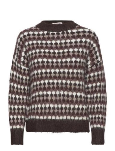 Patrisia Knit Pullover A-View Brown