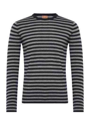 Mmgadam Soft Stripe Knit Mos Mosh Gallery Black