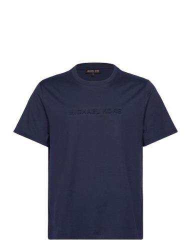 Embossed Logo Tee Michael Kors Blue