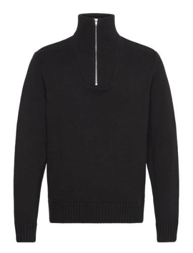 Jorfrederiksberg Knit Half Zip Jack & J S Black