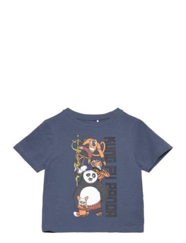 Nmmjac Kungfupanda Nreg Ss Top Box Sky Name It Navy