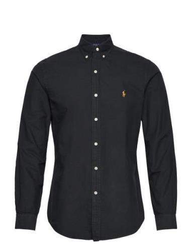 Slim Fit Oxford Shirt Polo Ralph Lauren Black