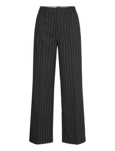 Edie Lurex Stripe Wide Leg Pant Scotch & Soda Black