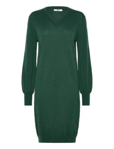 Rmwsofia Wool Knit Dress RM By Rosemunde Green