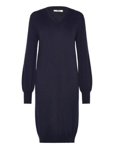 Rmwsofia Wool Knit Dress RM By Rosemunde Navy