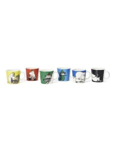 Moomin Minimug Set 6 Pcs 1St Classics Arabia Patterned