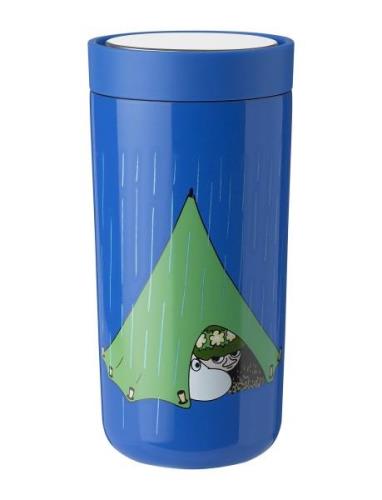 To Go Click Termokop 0.4 L. Moomin Camping Stelton Blue