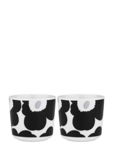 Oiva Unikko Cup W/O Handle 2Dl 2Pcs Marimekko Home White