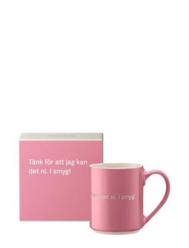 Astrid Lindgren Mug Design House Stockholm Pink