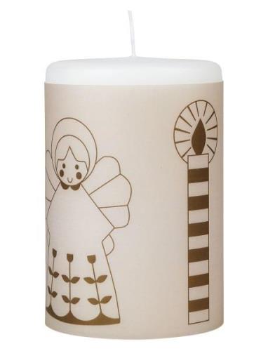 Fairy Tale Parchment Candle Broste Copenhagen White