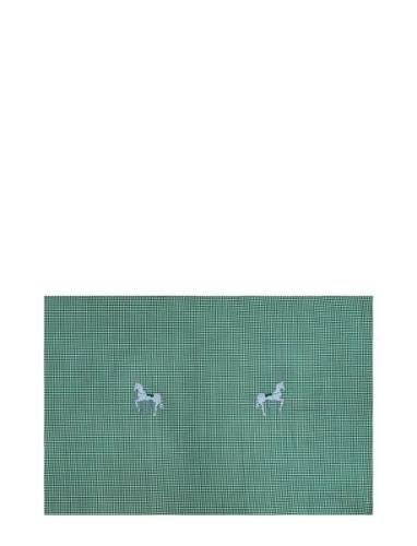 Gingham Pegasus Tablecloth Anna + Nina Green