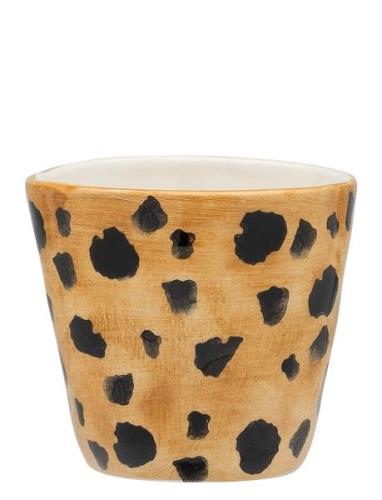 Leopard Espresso Cup Anna + Nina Brown