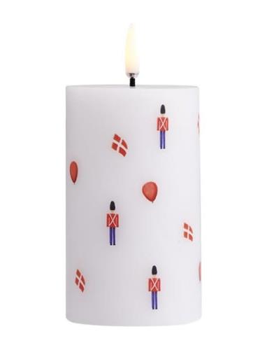 Led Pillar Celebration Candle Dk UYUNI Lighting White