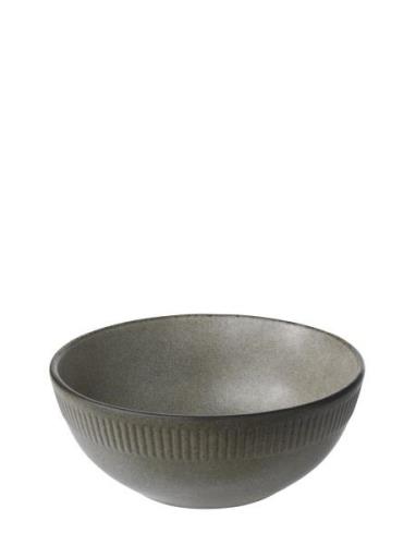 Relief St Ware Bowl Grey 1 Pcs. 14 Cm. Aida Grey