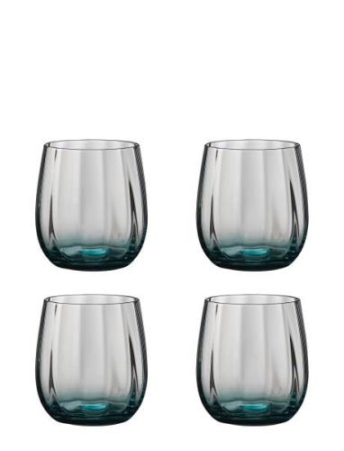 Søholm Sonja – Water Glass Petrol Blue 4 Pcs 30 Cl Brown Box Aida Blue