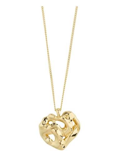 Believe Recycled Necklace Pilgrim Gold