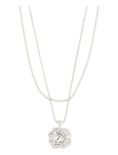 Feel Recycled Necklace 2-In-1 Set Pilgrim Silver