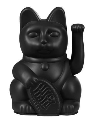 Waving Cat - Maneki-Neko Mini Lucky Cat Donkey Black