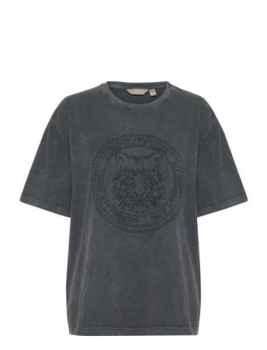 Cuash Lion T-Shirt Culture Grey