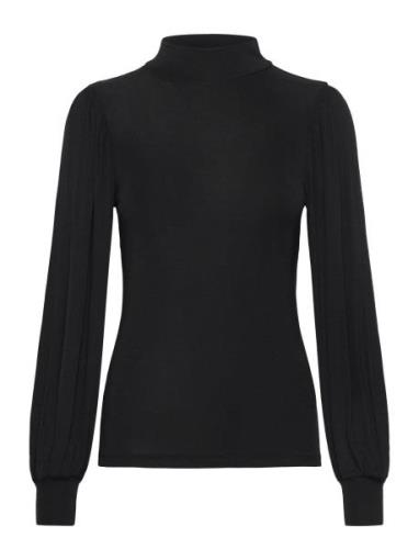 Srroman T-Neck Top Soft Rebels Black