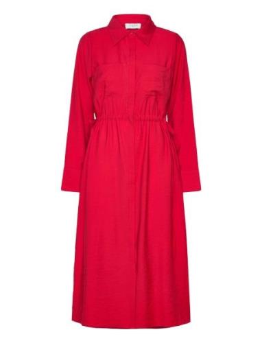 Bambo Shirt Dress NORR Red