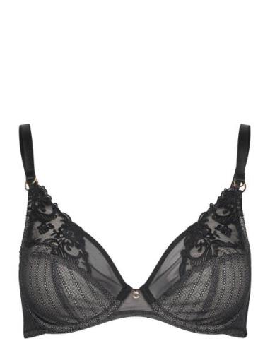 Cabaret Sauvage Covering Underwired Bra CHANTELLE Black