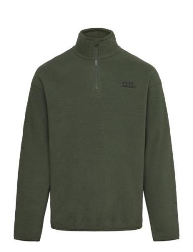 Jjecorp Logo Fleece Quarter Zip Jnr Jack & J S Green