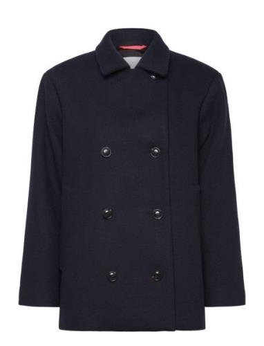 Mabel Jacket Bulky Wool Naja Lauf Navy