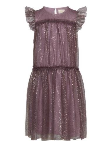 Dress Mesh Creamie Purple