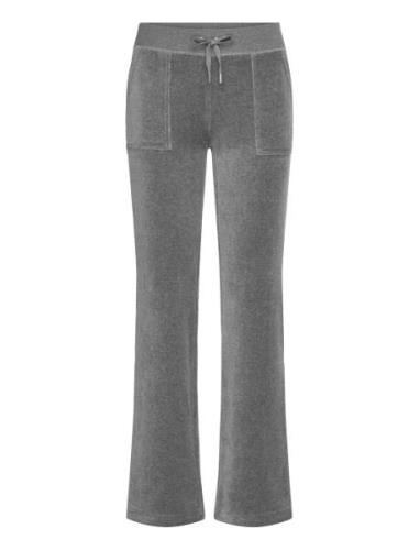 Del Ray Pocket Pant Cherry Blossom Juicy Couture Grey