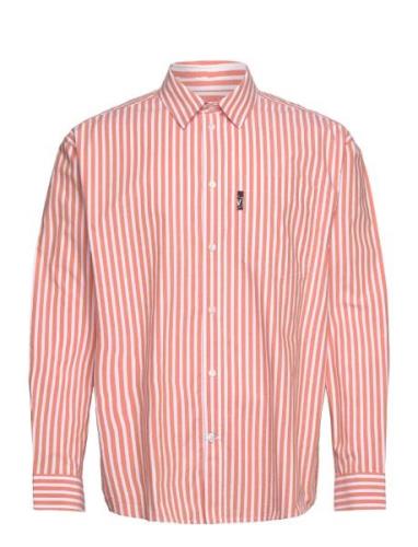 Wwday Striped Shirt Double A By Wood Wood Pink