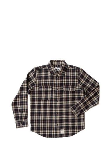 Adrian Cotton Check Shirt Fat Moose Patterned