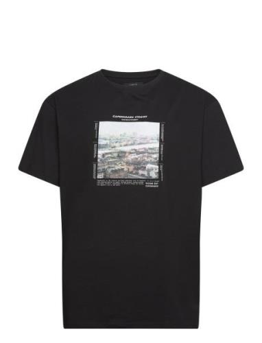 Sortedamssøen Organic T-Shirt Clean Cut Copenhagen Black