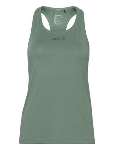 Adv Essence Singlet W Craft Green