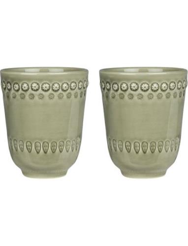 Daisy Mug 2-Pack PotteryJo Khaki