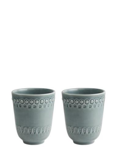 Daisy Mug 2-Pack PotteryJo Blue