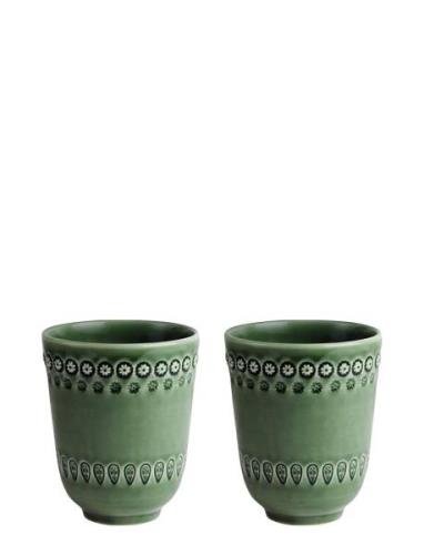 Daisy Mug 2-Pack PotteryJo Green