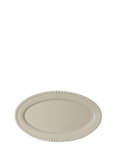 Daria Oval Platter PotteryJo Beige