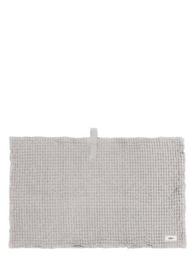 Big Waffle Bath Mat The Organic Company Grey