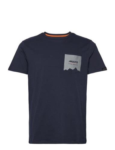 Lr Musto Pocket Tee Musto Blue