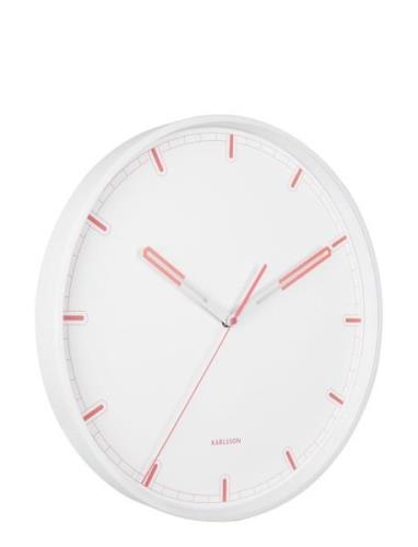 Wall Clock Dipped Iron KARLSSON White