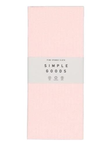 Sponge Cloth Pink Simple Goods Pink