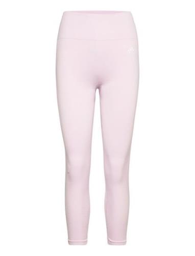 Aeroknit Yoga Seamless 7/8 Tights W Adidas Performance Pink