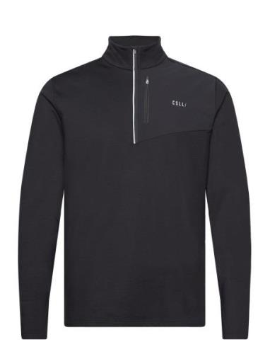 M Midlayer Half Zip Casall Black