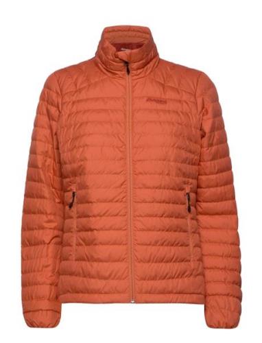 Lava Light Down Jacket Women Bergans Orange