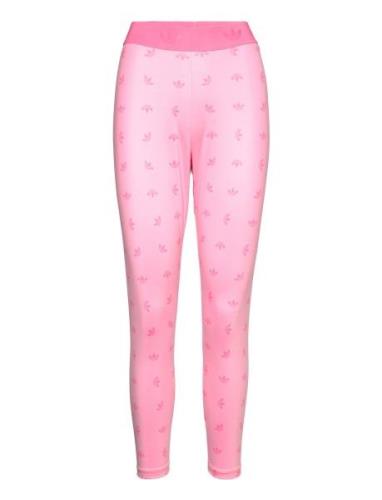 7/8 High Waist Allover Print Leggings Adidas Originals Pink