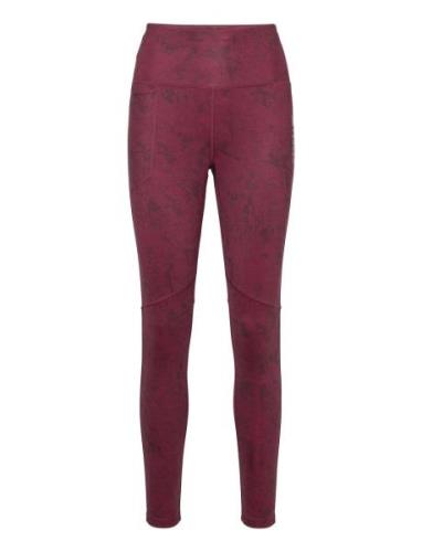 W Mt Aop Tights Adidas Terrex Burgundy